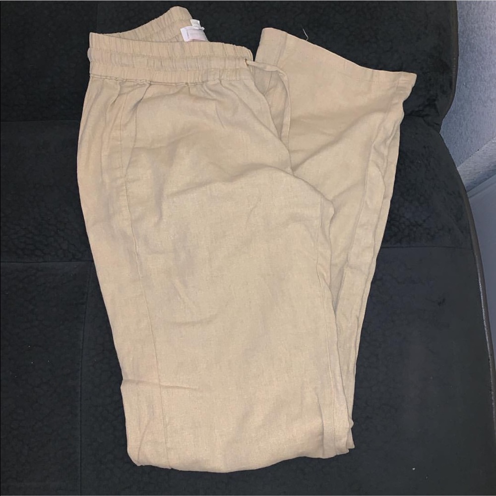 Tan Trousers